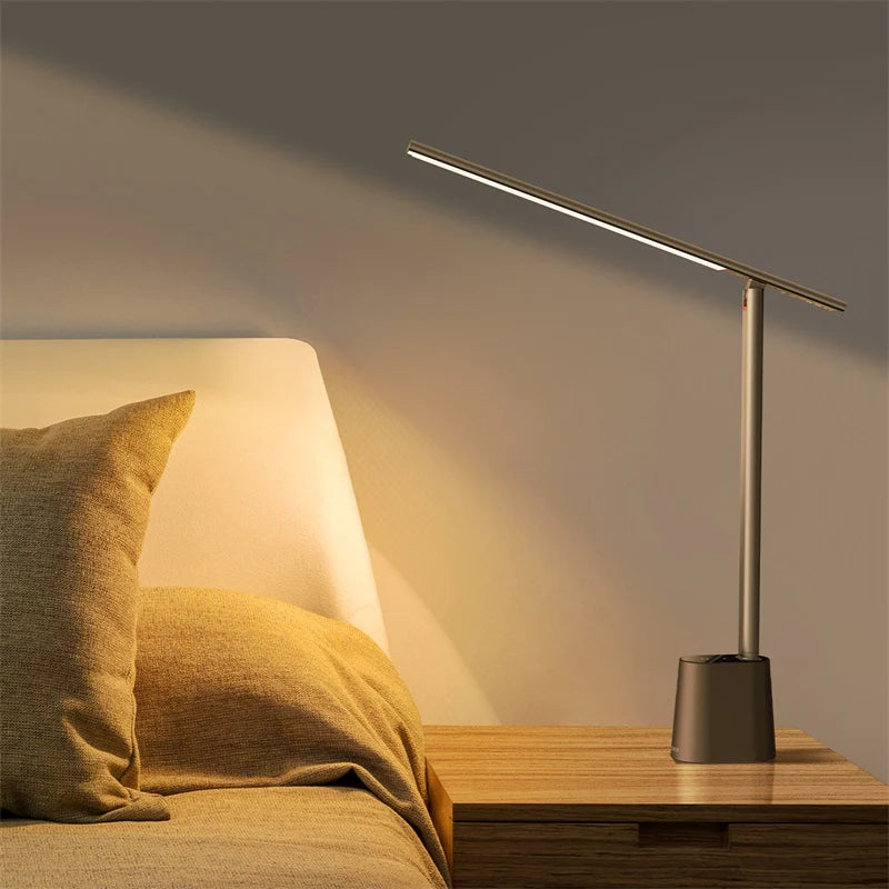 Baseus Lampe de bureau pliante rechargeable COULEUR bLANC DGZG-0G