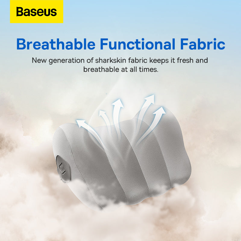 Baseus Coussin d’appui-tête pour voiture Baseus ComfortRide – Gris – CNTZ000013
