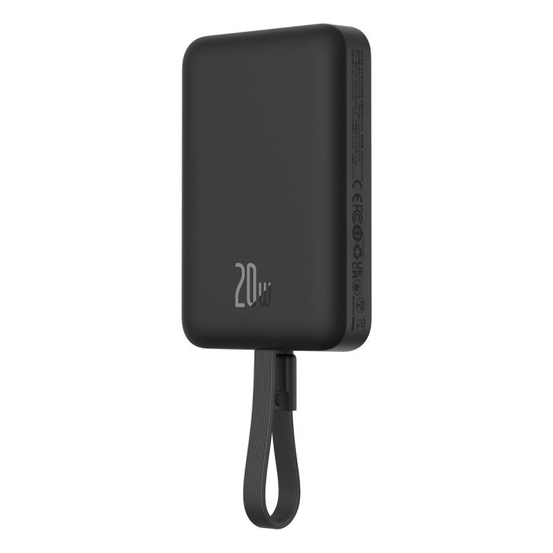 Baseus Magnetic Mini Wireless Fast Charge Power Bank iP Edition 10000mAh 20W – Noir – P10022109113-00