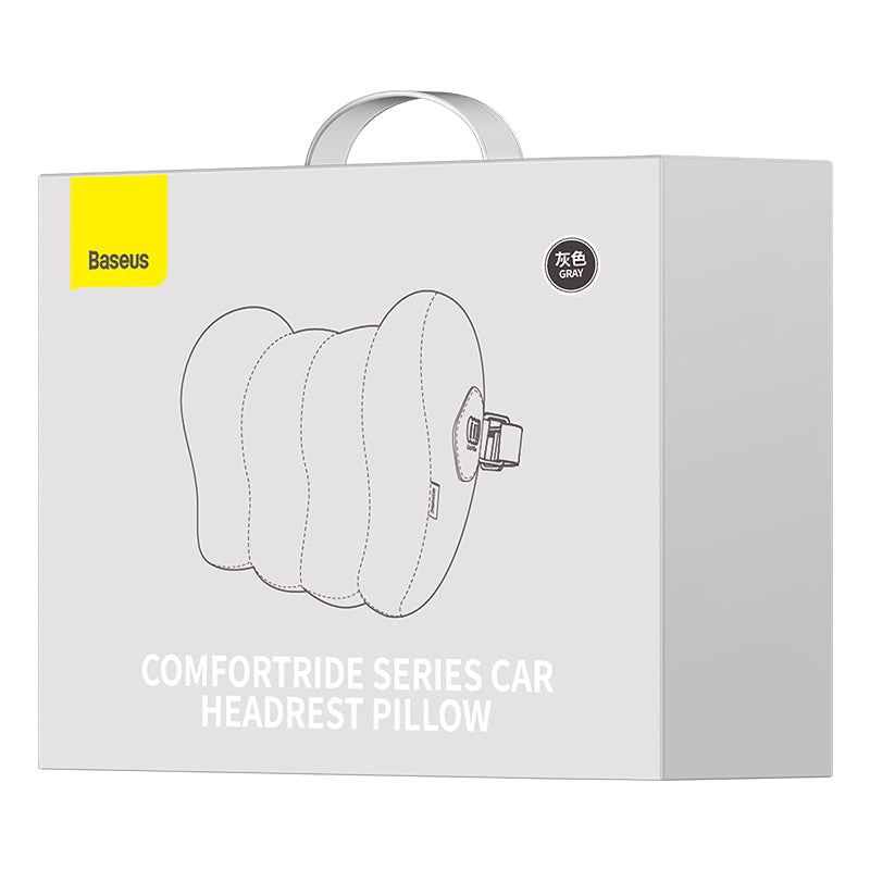 Baseus Coussin d’appui-tête pour voiture Baseus ComfortRide – Gris – CNTZ000013