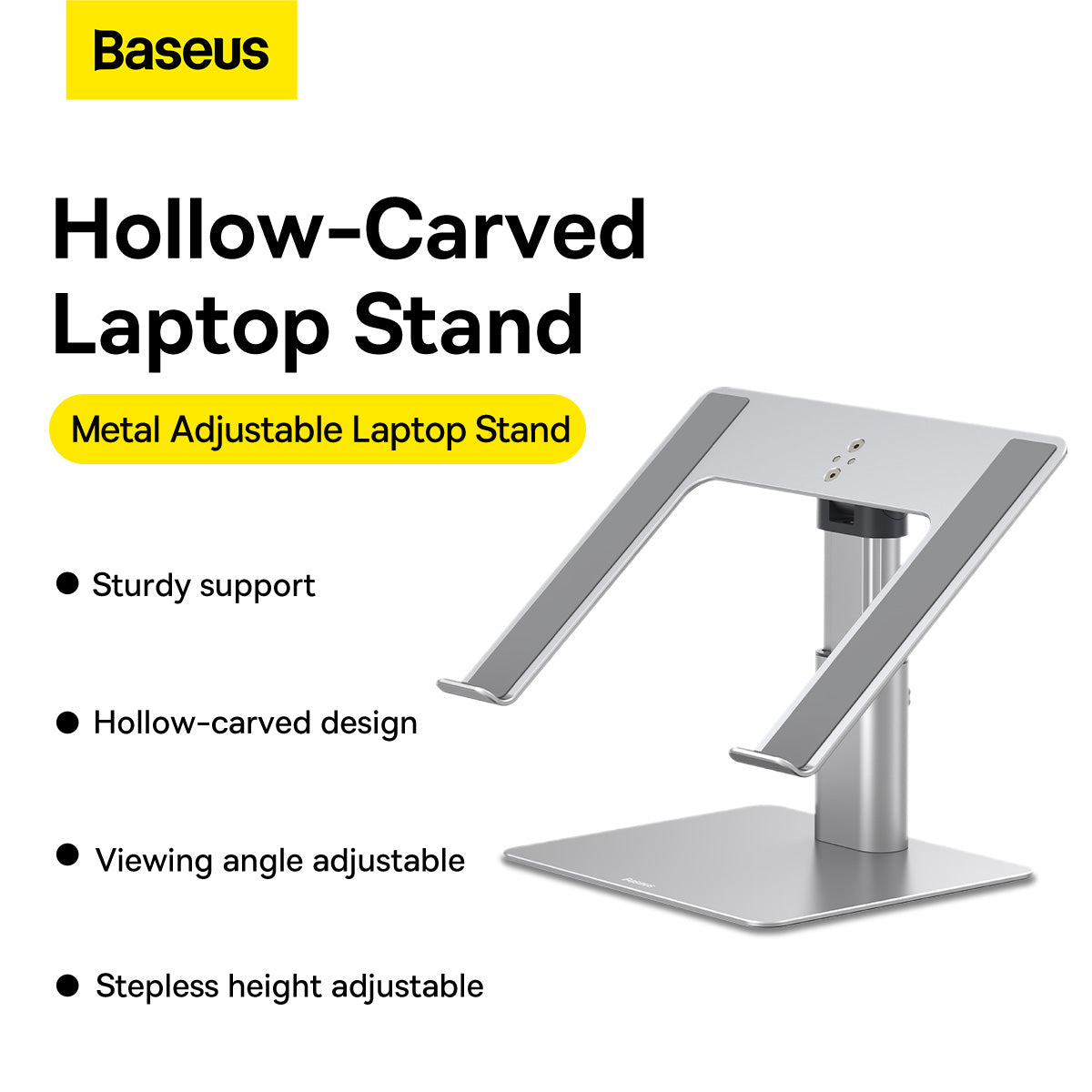 Baseus support réglable antidérapant pour ordinateur portable – LUJS000012