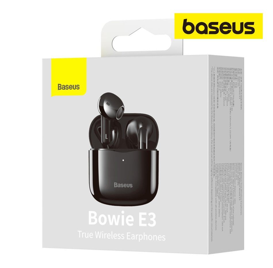 écouteurs Baseus Bowie E3 sans fil Bluetooth -Noir -NGTW080001