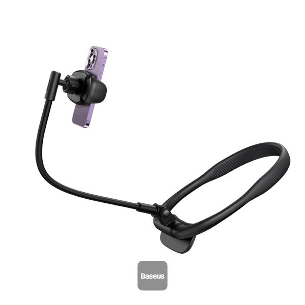 Baseus Support de Cou pour Téléphone Noir (LUGB000001)