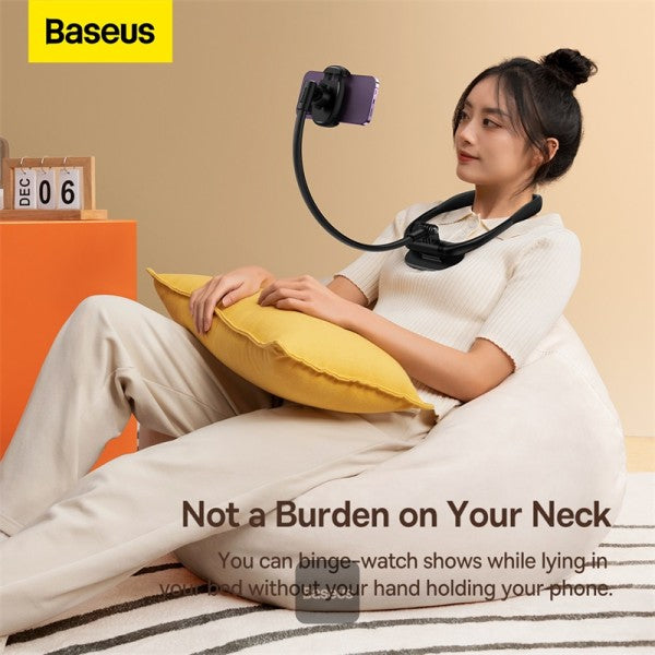 Baseus Support de Cou pour Téléphone Noir (LUGB000001)