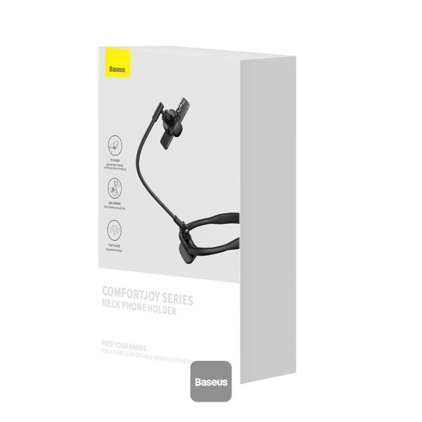 Baseus Support de Cou pour Téléphone Noir (LUGB000001)