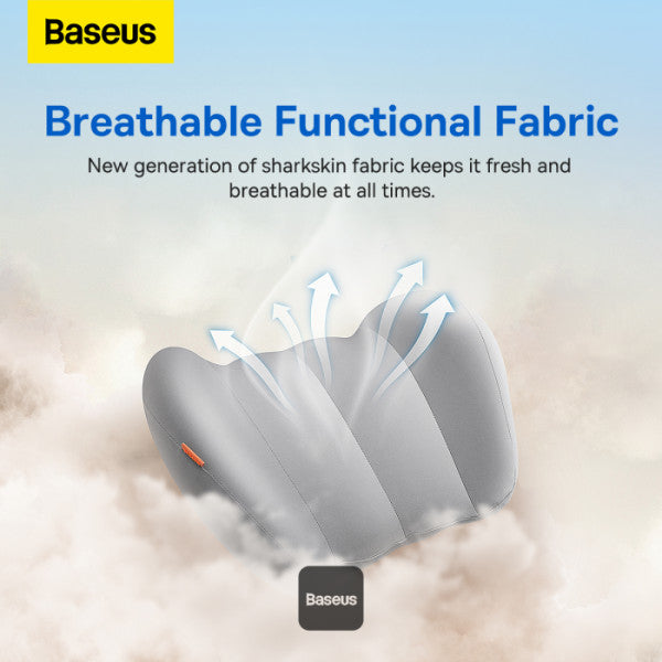 Baseus Coussin de refroidissement lombaire pour voiture ComfortRide – Gris – CNYZ000013