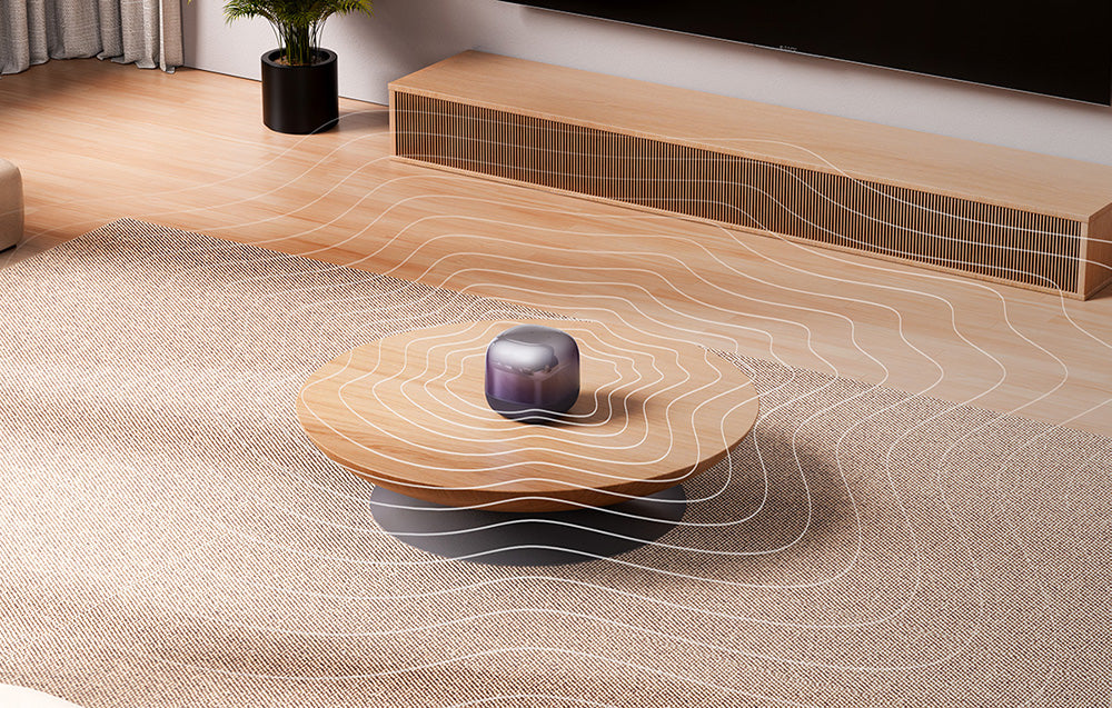 Baseus Enceinte Bluetooth Sans Fil haut parleur – VIOLET ( a20056200521-00)
