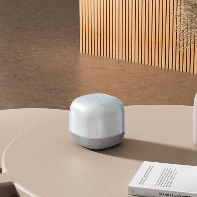 Baseus Enceinte Bluetooth Sans Fil haut parleur – Blanc (A20050500211-00)