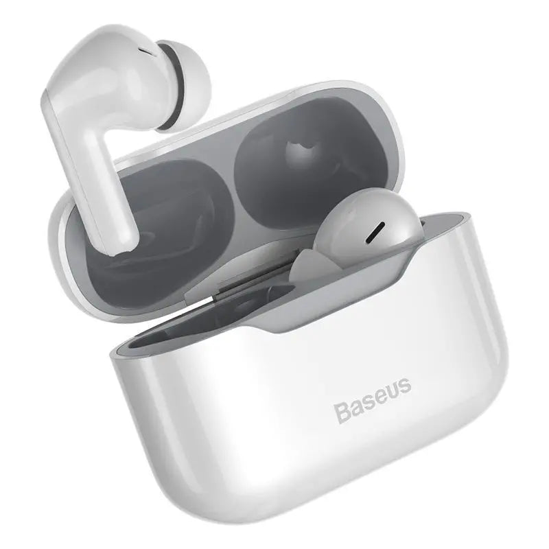 Baseus SIMU S1 ANC Wireless Bluetooth Earphones White- NGS1-02