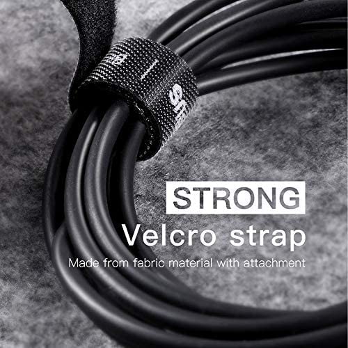 Baseus Circle Velcro Strap – Attache Velcro de 50 cm (Noir - ACMGT-A01)