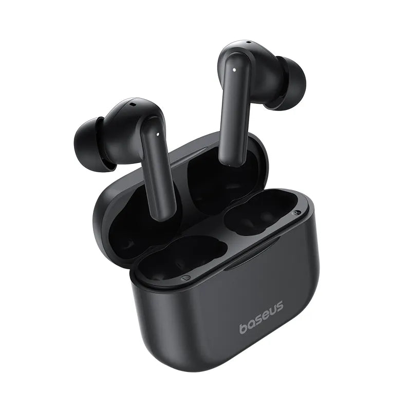 Baseus Bowie E17 – Écouteurs Sans Fil True Wireless avec Double Micro ENC & Punchy Bass (Noir - A00072200113-Z1)