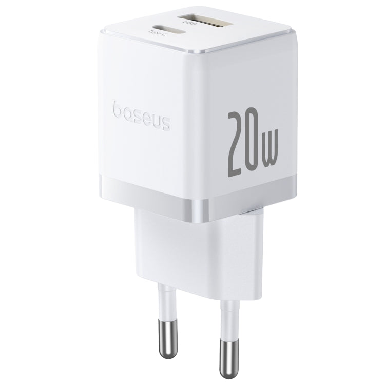Baseus Palm Fast Charger C+U 20W EU Moon White (P10111608213-00)