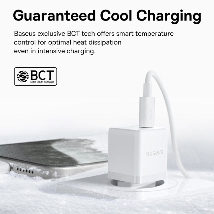 Baseus Palm Fast Charger C+U 20W EU Moon White (P10111608213-00)