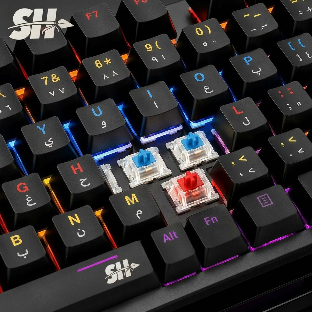 SH X69 – Clavier Gamer Mécanique RGB 104 Touches