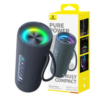 Haut-parleur sans fil portable air Baseus AeQur 30 gris crépusculaire (A20072600826-00)