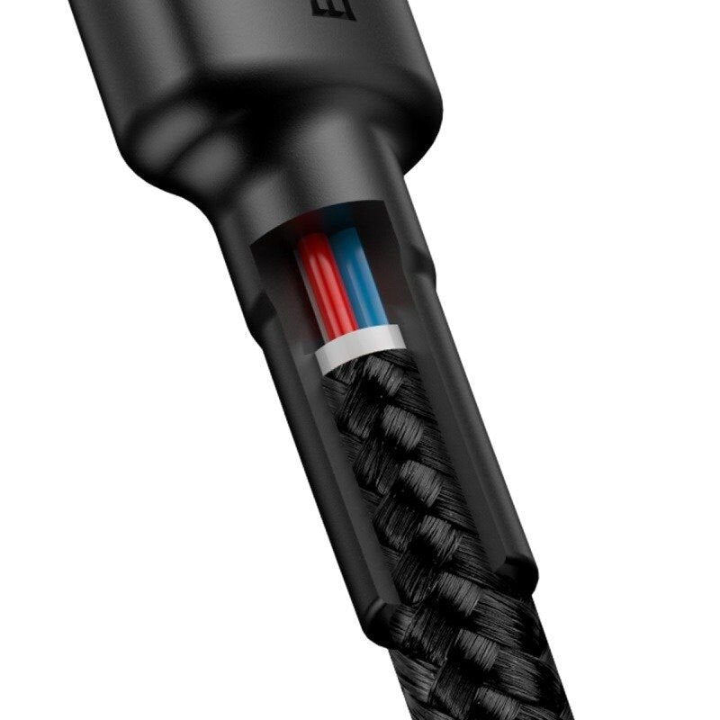 Baseus Cafule Series USB-C / Type-C PD 2.0 60W Grey+Black (CATKLF-GG1)