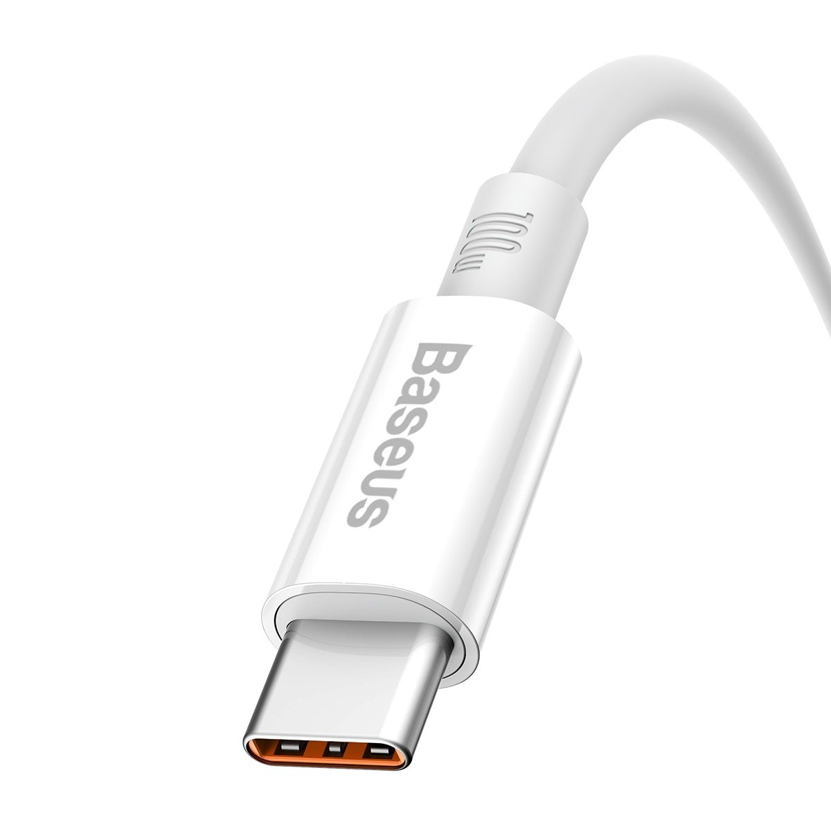 Cable baseus USB to Type-C, 100W, 6A,1m White/ Superior Series Cable/CAYS001302