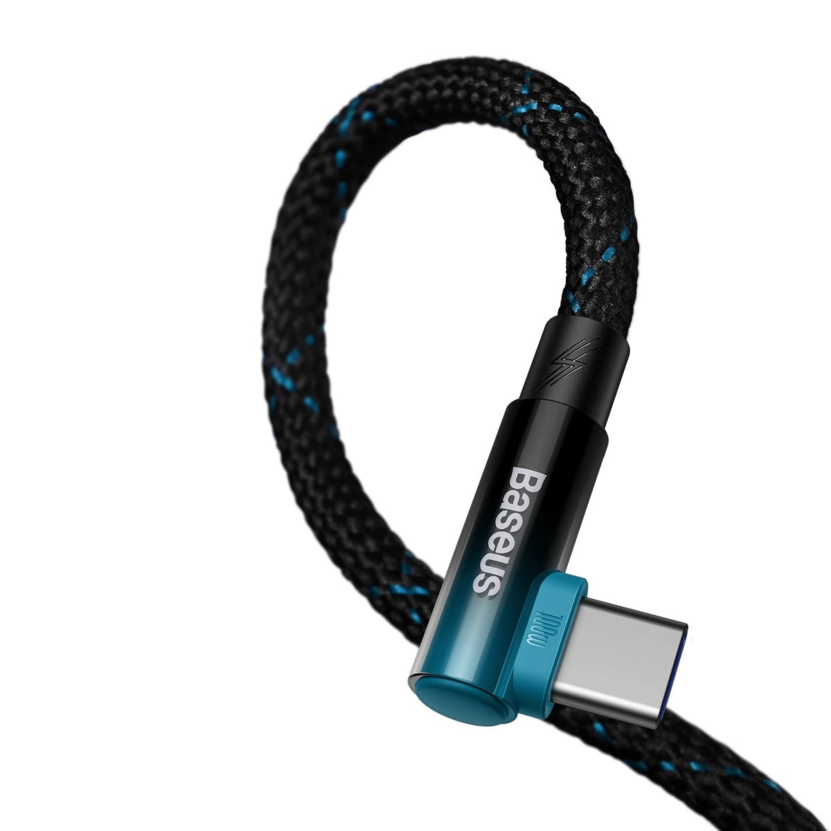 Baseus Câble USB vers Type-C 100W / 1M Noir + Bleu (CAVP000421)