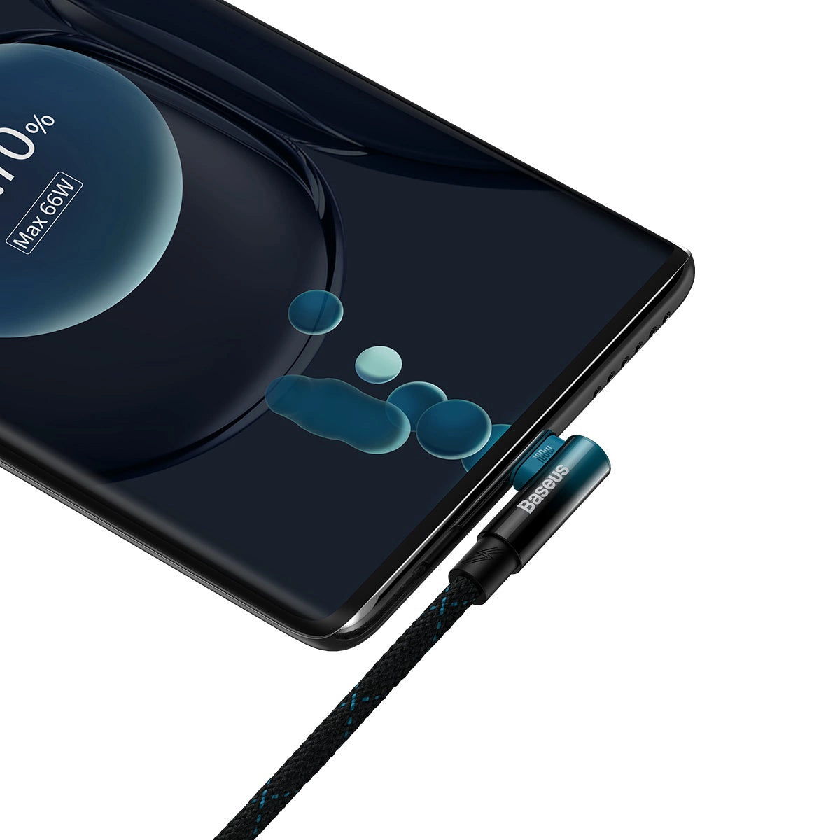 Baseus Câble USB vers Type-C 100W / 1M Noir + Bleu (CAVP000421)