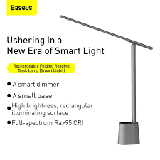 Baseus Lampe de bureau pliante rechargeable COULEUR bLANC DGZG-0G