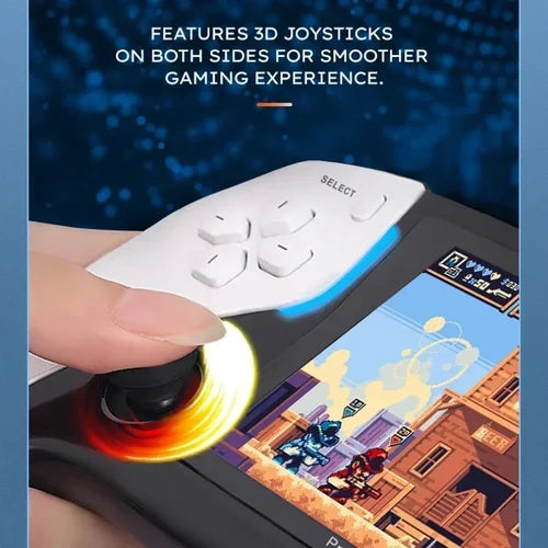 Console de jeu vidéo de poche portable Project X, 128 Go, plus de 40000 jeux, écran IPS 4.3