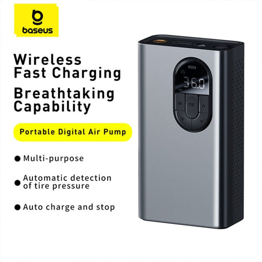 Baseus Compresseur d’Air Portable pour Voiture - C11140500813-00