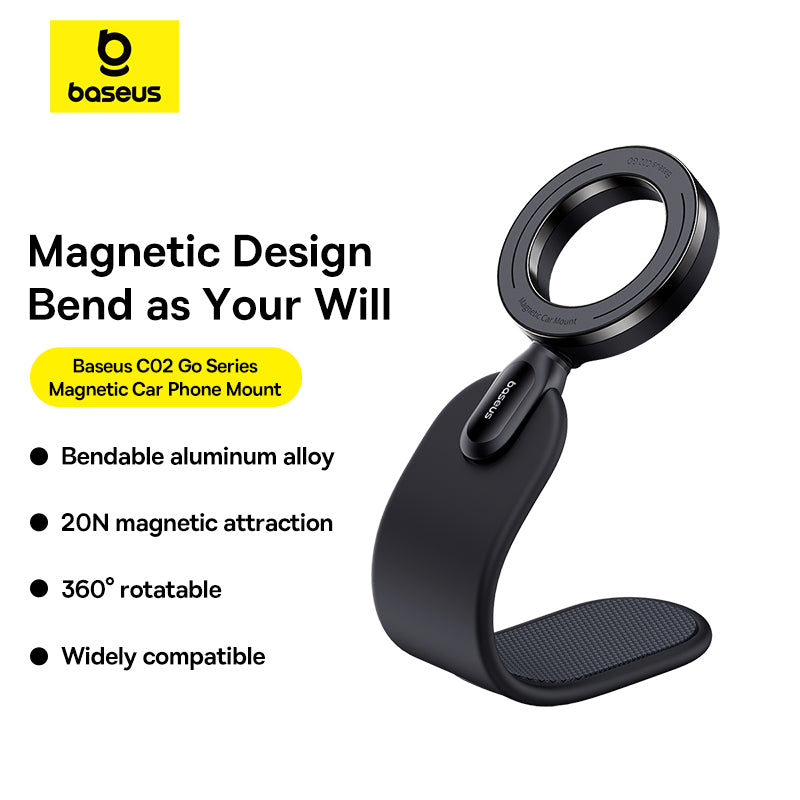 Baseus Support de téléphone magnétique pour voiture C02 Go – C40169001113-00