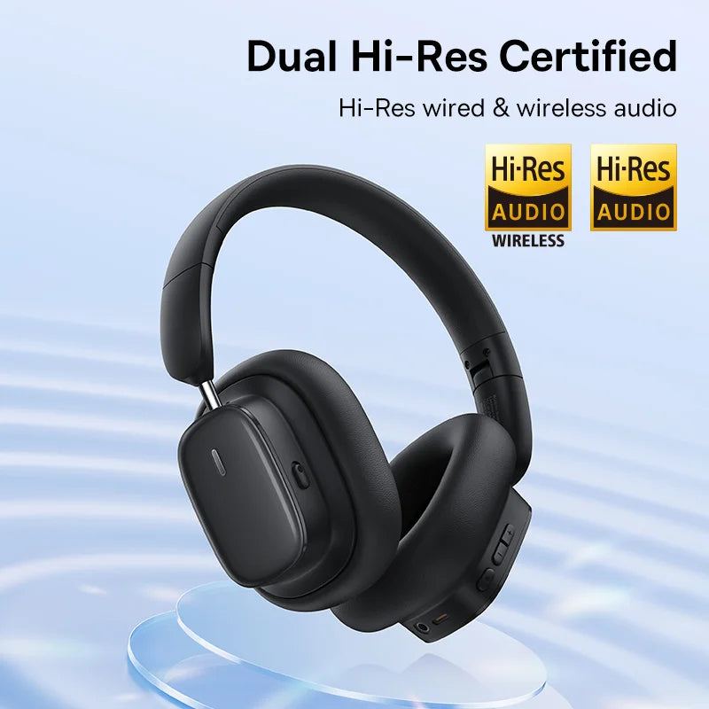 Baseus Casque Bowie H1i  Sans Fil – Wireless Headphones NOIR (A00050402113-00)
