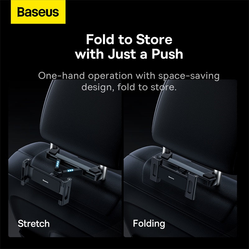 Baseus Support de siège arrière de voiture - Noir (SUTQ000001)