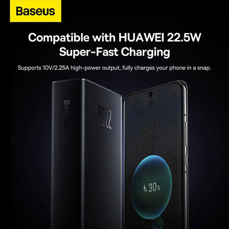 BASEUS PPXJ080001 Star-Lord Power Bank 20000mAh 22.5W Noir
