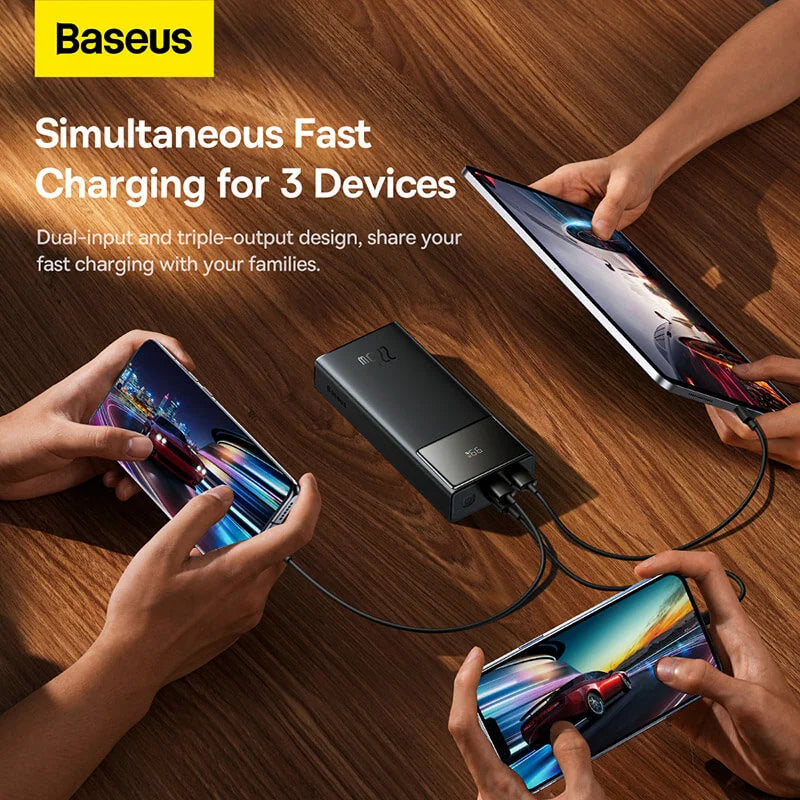 BASEUS PPXJ080001 Star-Lord Power Bank 20000mAh 22.5W Noir