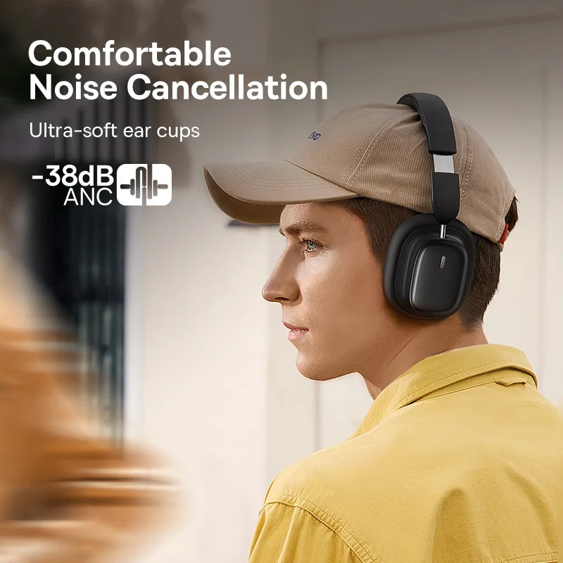 Baseus Casque Bowie H1i  Sans Fil – Wireless Headphones NOIR (A00050402113-00)