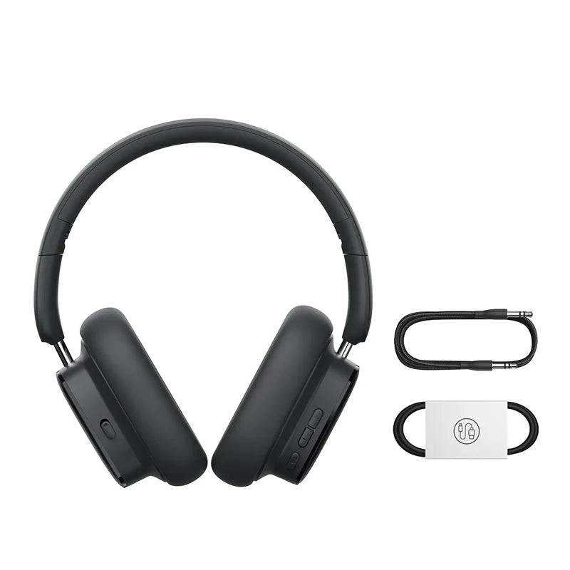 Baseus Casque Bowie H1i  Sans Fil – Wireless Headphones NOIR (A00050402113-00)
