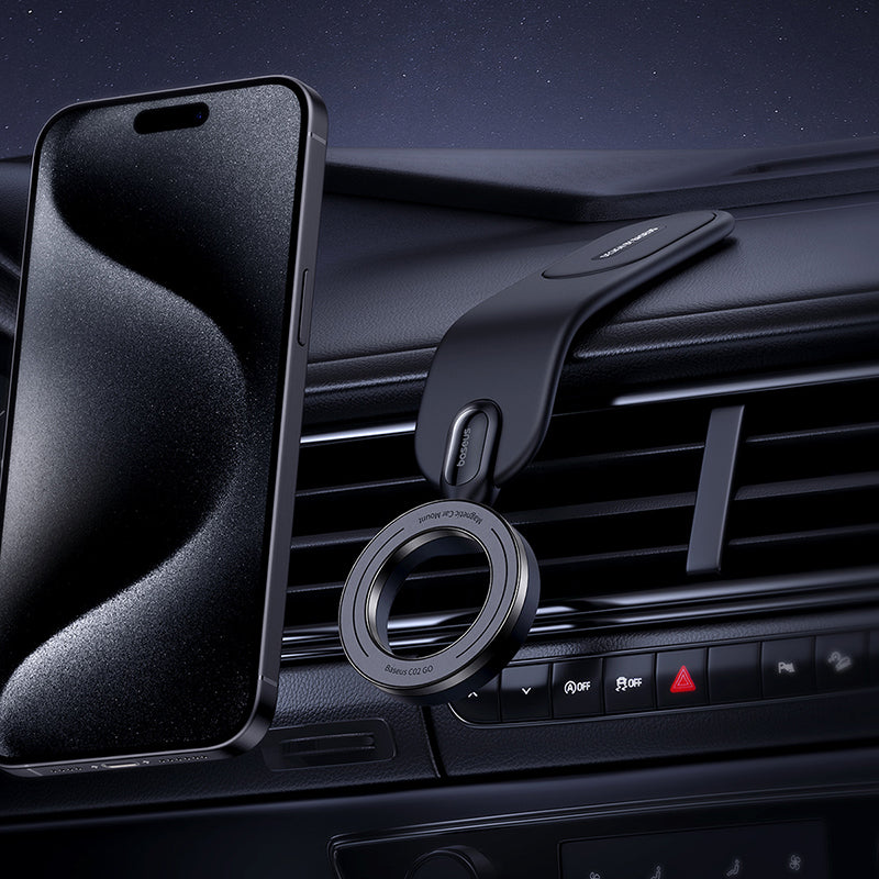 Baseus Support de téléphone magnétique pour voiture C02 Go – C40169001113-00