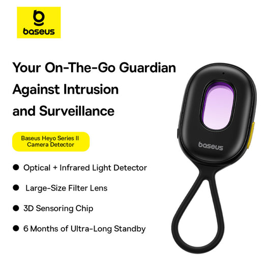 Baseus Heyo Series II Détecteur de Caméras Cachées – Noir – L60476900111-00