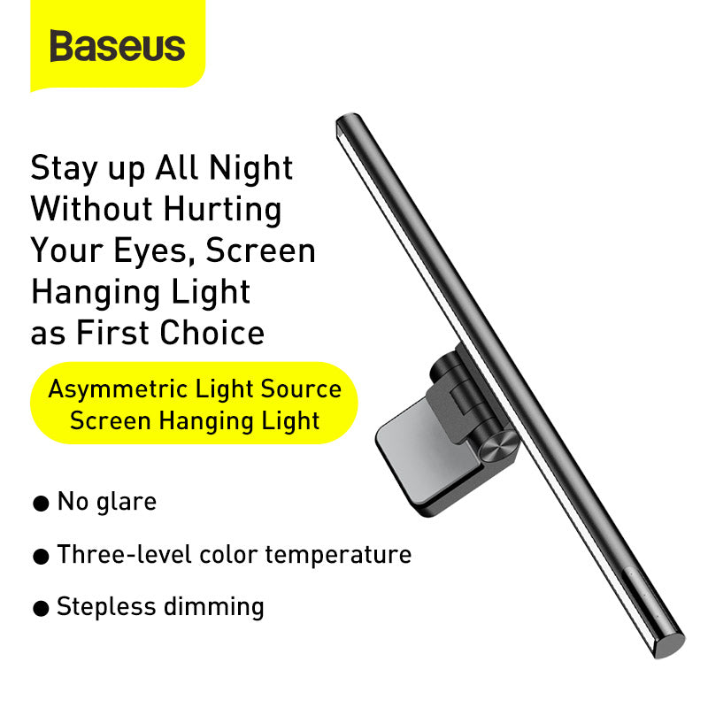 Baseus i-wok Lampe d’Écran USB Asymétrique (Youth) – DGIWK-B01