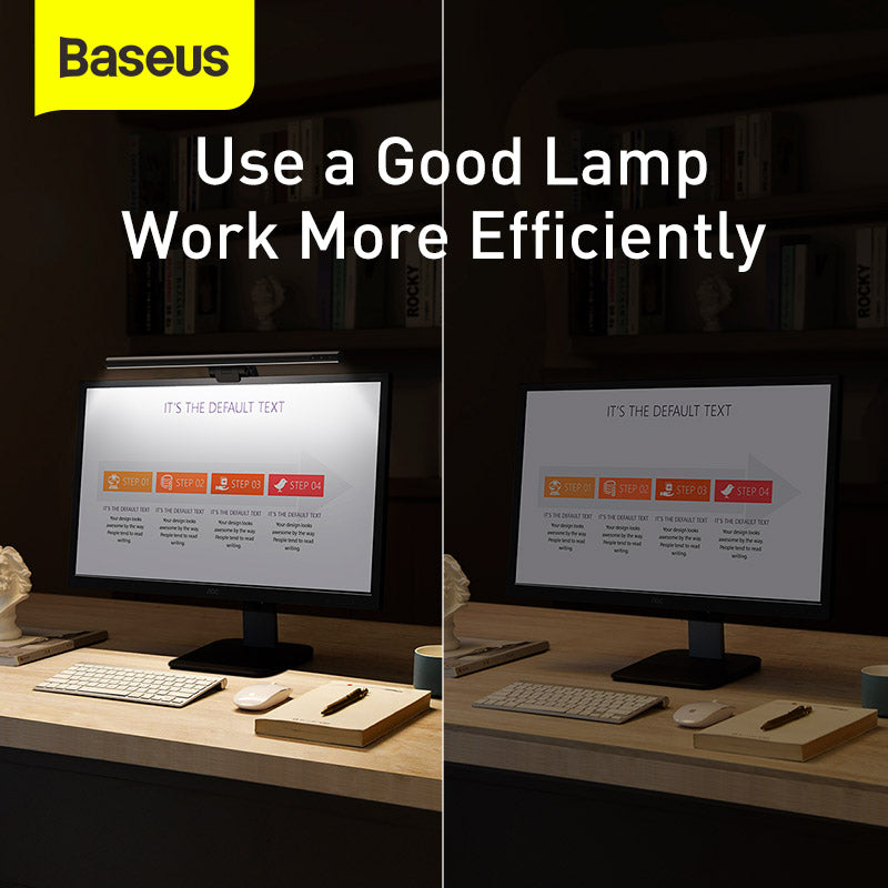 Baseus i-wok Lampe d’Écran USB Asymétrique (Youth) – DGIWK-B01