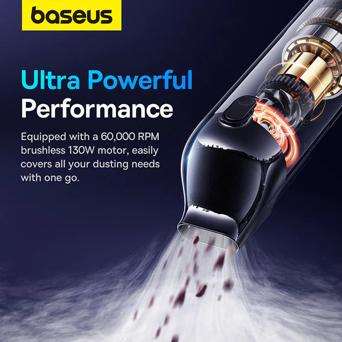 Aspirateur de Voiture Baseus A5 – Puissant et Compact (C30459500111-00)