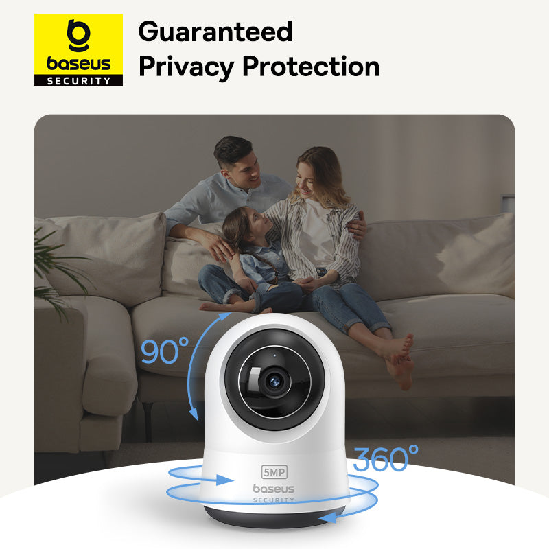 Baseus Security P1 Pro Caméra de Surveillance Intérieure 3K (5MP) – S0TV022132