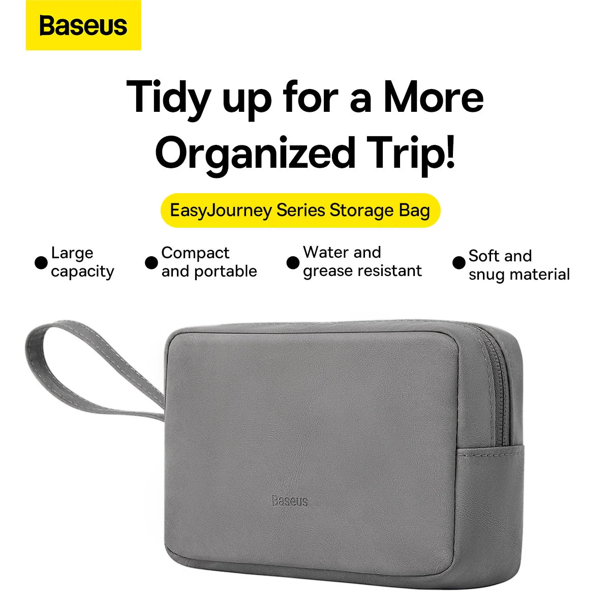 Baseus Sac de rangemen- Gris foncé-LBJX010013