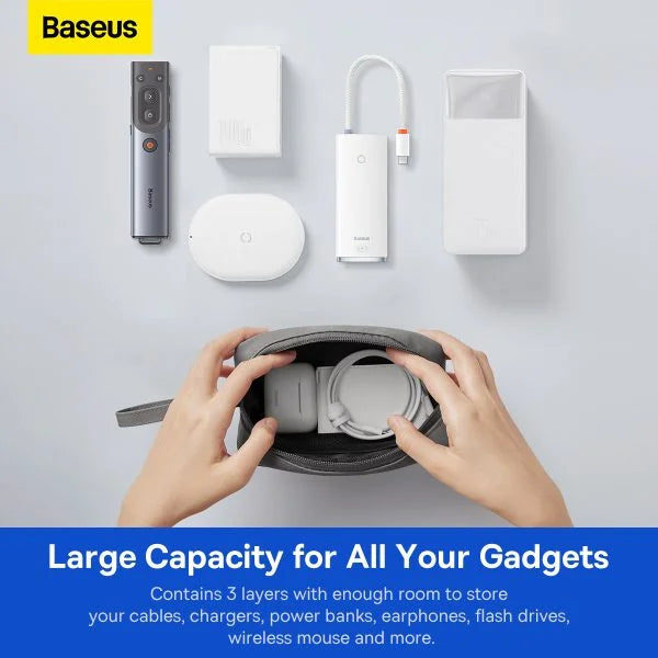 Baseus Sac de rangemen- Gris foncé-LBJX010013