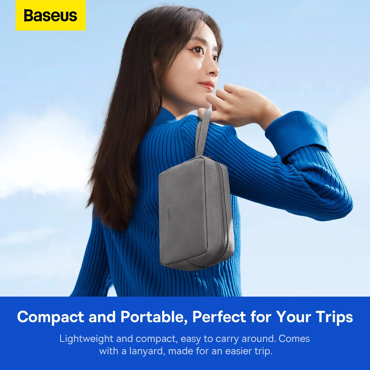 Baseus Sac de rangemen- Gris foncé-LBJX010013