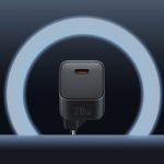 Baseus Chargeur Rapide 20W USB-C – Prise EU (Noir - P10162503113-00)