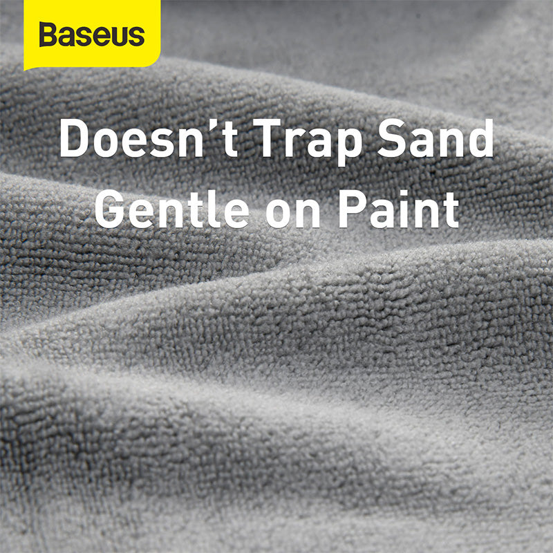 Baseus Serviette de Lavage pour Voiture 40×40 cm (Pack de 2) – CRXCMJ-0G