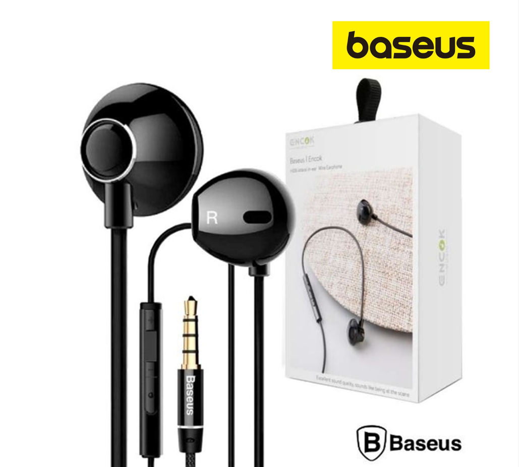BASEUS Écouteurs ENCOK NOIR H06 -NGH06-01