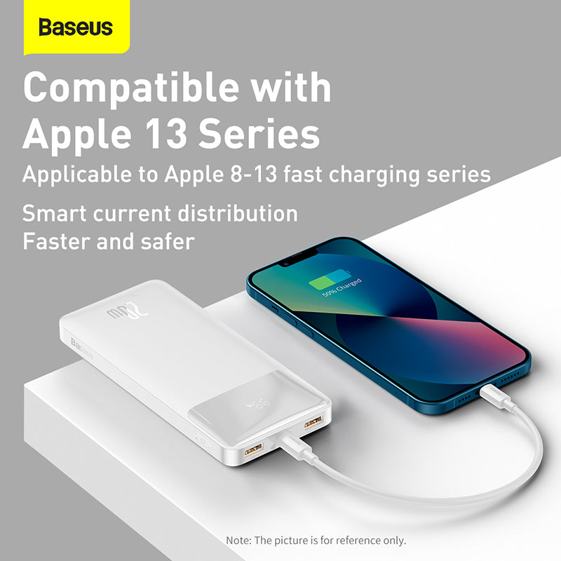 Baseus Power Bank 10000mAh 20W charge rapide à affichage numérique – PPBD050502