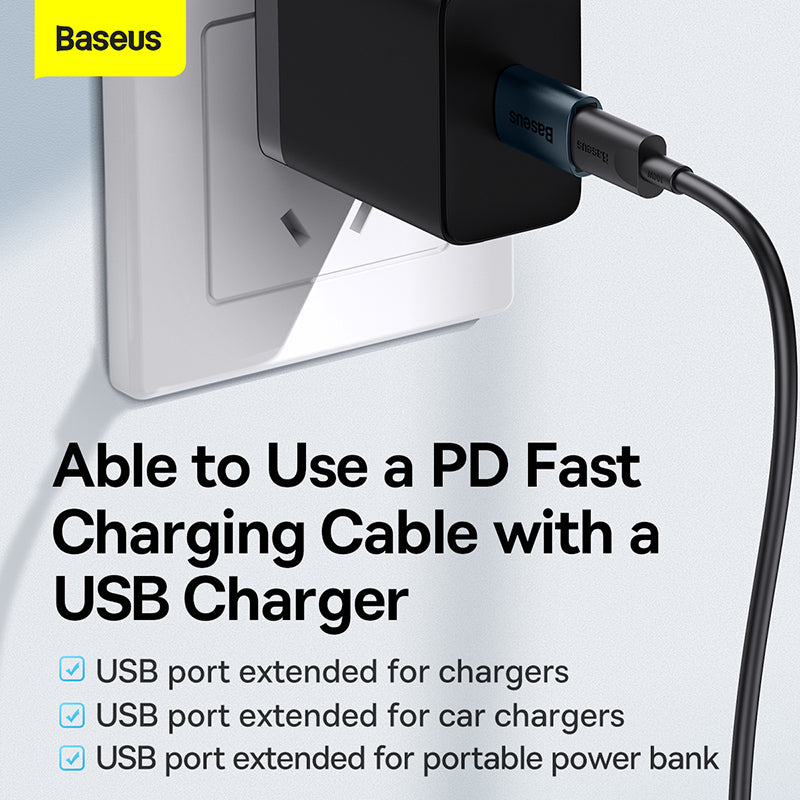 Baseus Ingenuity Series Mini OTG Adaptor USB 3.1 to Type-C -ZJJQ000103
