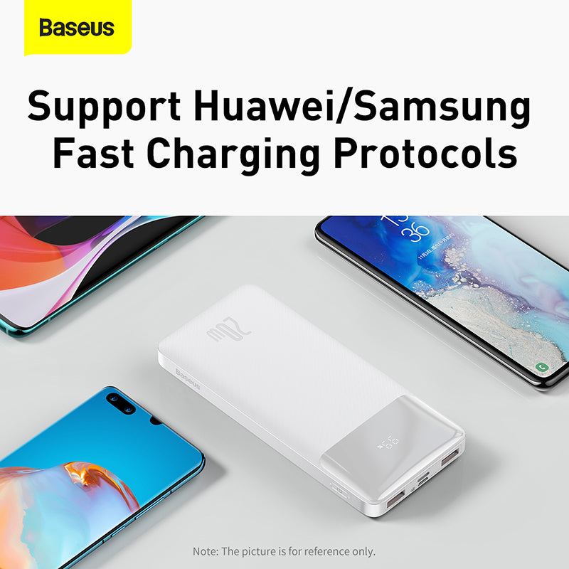 Baseus Power Bank 10000mAh 20W charge rapide à affichage numérique – PPBD050502