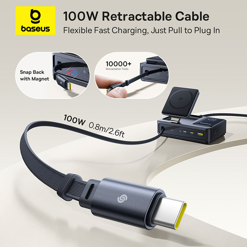 Station de charge 5‑en‑1 avec 3C+U 140W UK (P10178800123‑00)