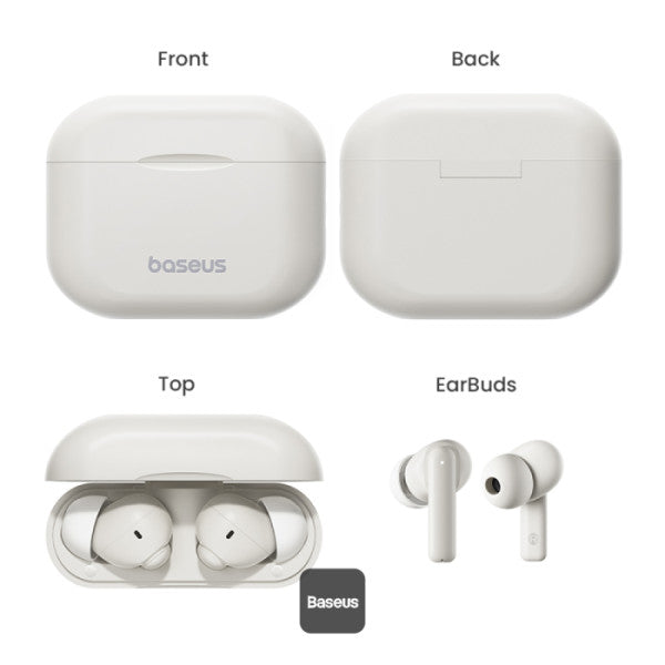 Baseus Bowie E17 – Écouteurs Bluetooth Sans Fil avec Double Micro ENC & Punchy Bass (A00072200223-Z1)